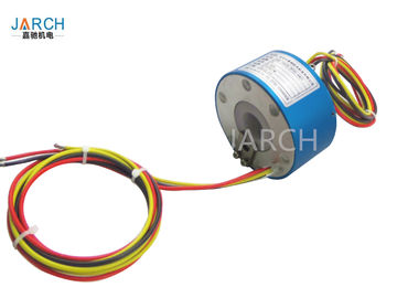 JARCH 25.4mm μέσω άντεξε το ηλεκτρικό δαχτυλίδι ολίσθησης/το περιστροφικό δαχτυλίδι ολίσθησης με 2 - 36 κυκλώματα, OD 78mm