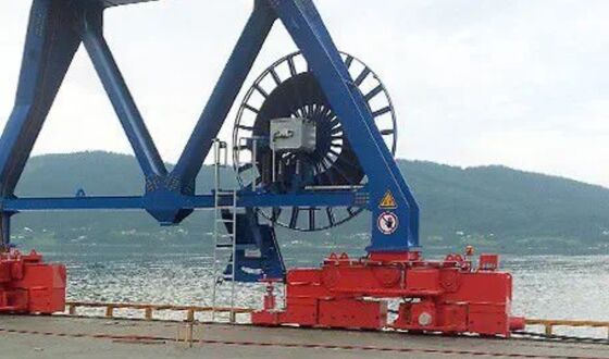 Μηχανοκίνητα τροχόσφαιρα ανασυρόμενα σωλήνα τροχόσφαιρα 250A τροχόσφαιρα καλωδίων για εφαρμογές άνω των 100 kW