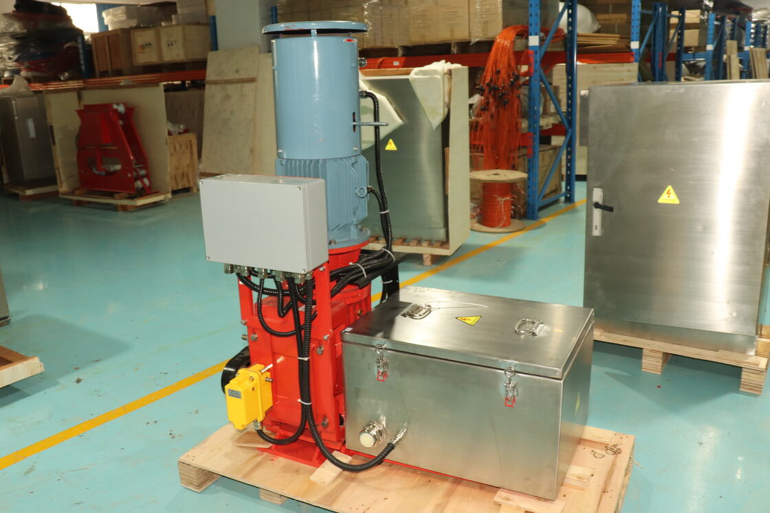 Βαρέως τύπου καρούλι καλωδίου γερανού που παρέχει σταθερές δυνατότητες τύλιξης και ξετυλίγματος καλωδίου, ιδανικό για συστήματα γερανών οροφής.